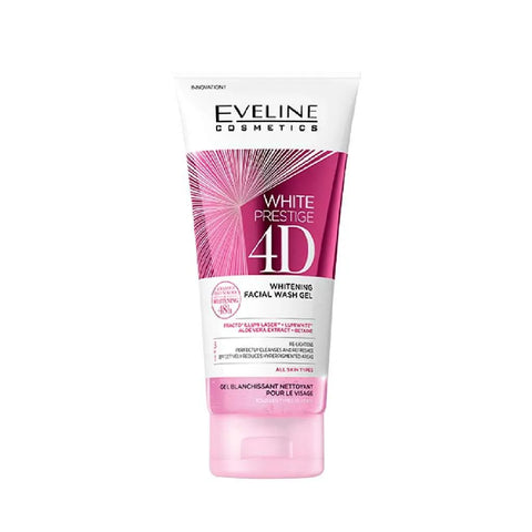 EVELINE WHITE PRESTIGE 4D WHITNING FACIAL WASH GEL 200ML - - Body Care, Face Care, Mother & Baby Care, Personal Care, Skin Care, Soaps&Shampoos - - PharmaCare Online