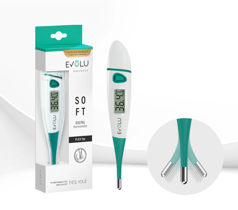 Evolu Digital Thermometer With Flexible tip Soft