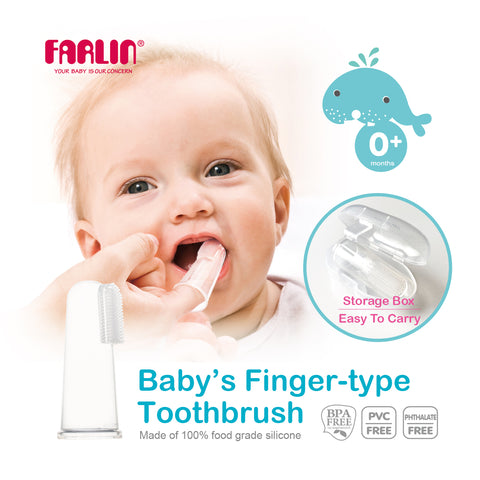 Farlin baby finger thooth bresh