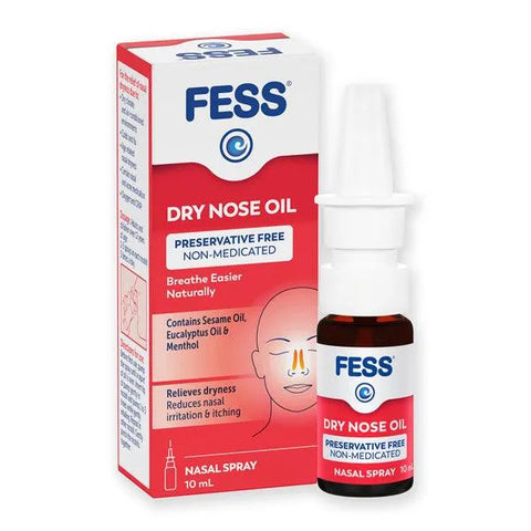 FESS DRY NOSE OIL NASAL SPRAY 10ML - - - - PharmaCare Online