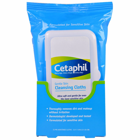 Cetaphil Gentle Skin Cleansing Cloth 25's