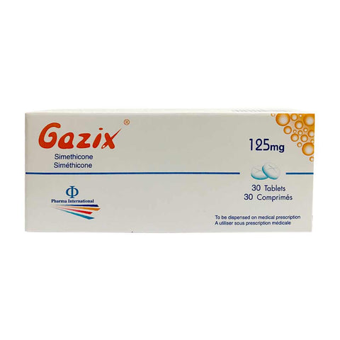 Gazix 125 Mg Tablet 30'S