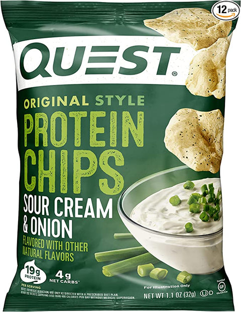 Quest Protein Chips Sour Cream & Onion 32 Gm