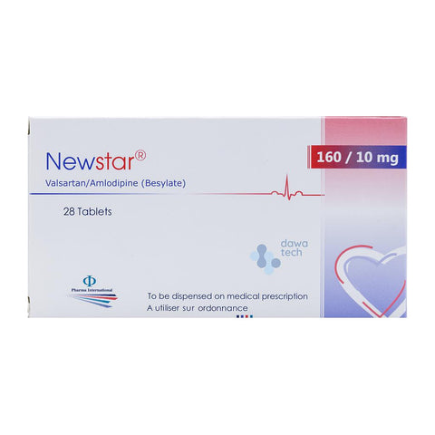 Newstar 160/10 Mg 28 Tablets