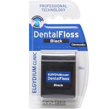 Elgydium Dental Floss Black, 50 MM