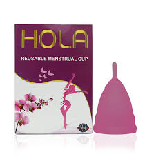 Hola Reusable Menstrual Cup, Large