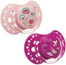 LOVI Soother Folky Girl (22/841), 2 Pcs - 0 to 3m