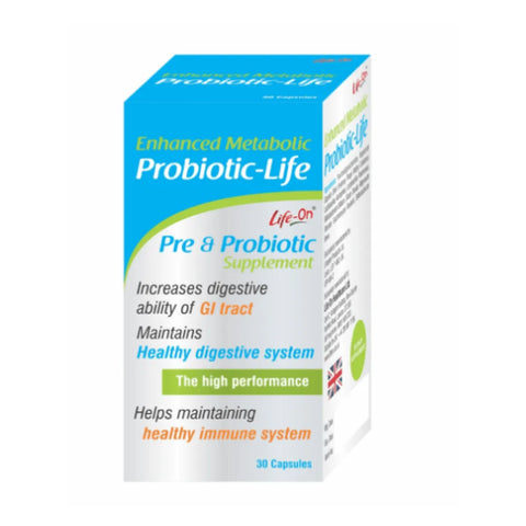 LIFE ON PROBIOTIC-LIFE CAPSULE 30'S - - Essential Supplements, Nutrition - - PharmaCare Online