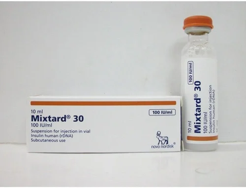 Insulin Mixtard 30 Hm 100Iu/ml Vial 10 ml