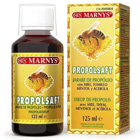 MARNYS PROPOLSAFT SYRUP 125ML - - Cold & Flu, Covid Care, Fever, Immuno Care - - PharmaCare Online