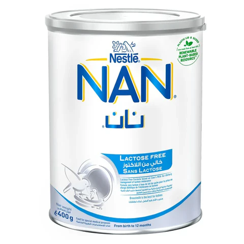 Nestle NAN Lactose Free, From 0 to 12 Months, 400g