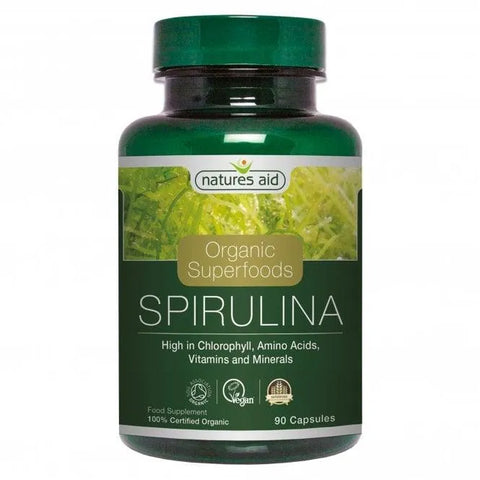 NATURE'S AID SPIRULINA CAPSULE 90'S - - - - PharmaCare Online