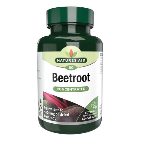 Natures Aid Beetroot 4620MG Capsules 60s
