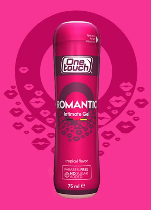 ONE TOUCH INTIMATE GEL ROMANTIC 75ML - - Men Care, Personal Care - - PharmaCare Online