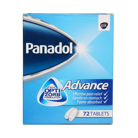 Panadol Advance 72 Tablets بانادول أدفانس 72 قرص