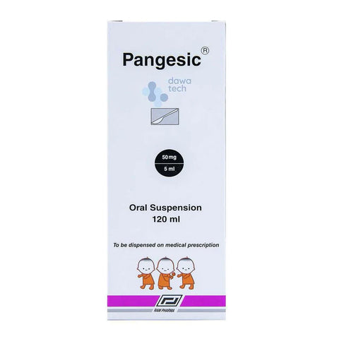 Pangesic 50Mg Suspension 120Ml