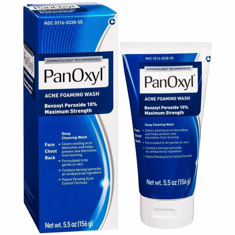 Panoxyl 10% Acne Foaming Wash 156 gm