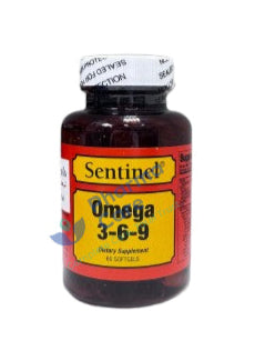 Sentinel Omega 3 6 9 Softgels 60's