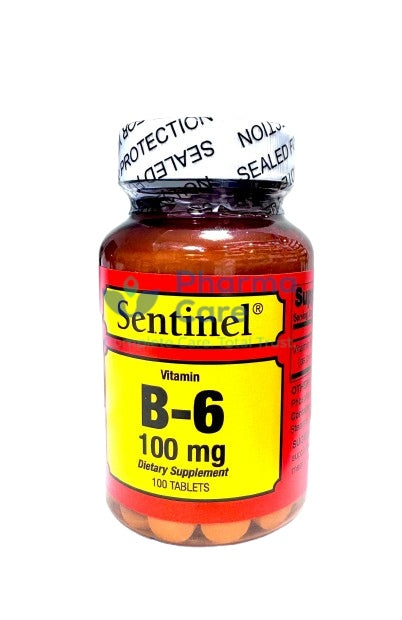 Sentinel B6 100 Mg Tablets, 100's