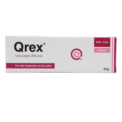 Qrex Urea 20% Cream, 50 Gm