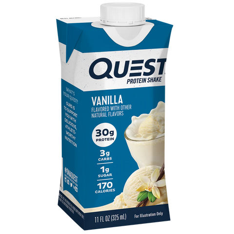Quest Nutrition Protein Shake - Vanilla, 325 Ml