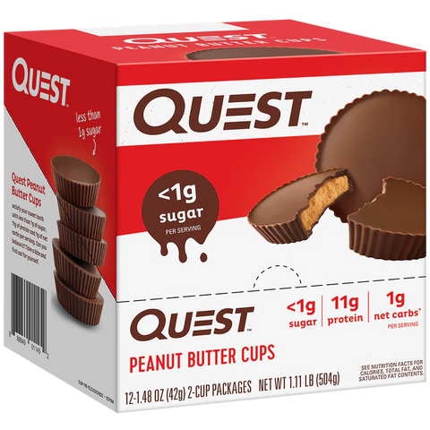 Quest Nutrition Protein Cups - Chocolate Peanut Butter, 49 Gm