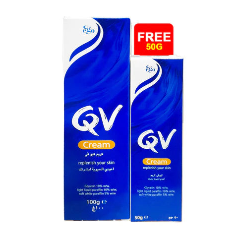 Qv Cream 100G +Qv Cream 50G Free