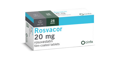 Rosvacor 20Mg 28 Tablets