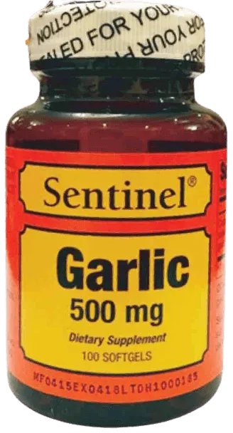 SENTINEL GARLIC 500MG CAPSULE 100'S - - Essential Supplements, Herbal Supplements, Nutrition - - PharmaCare Online