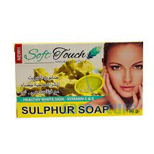 SOFT TOUCH SULPHUR SOAP 130G