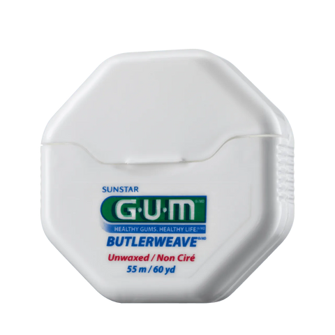 SUNSTAR GUM 1055 BUTLERWEAVE - UNWAXED - - Oral Care, Orale Care, Sunstar - - PharmaCare Online