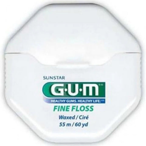SUNSTAR GUM 1555 FINE FLOSS - WAXED - - Oral Care, Orale Care, Sunstar - - PharmaCare Online