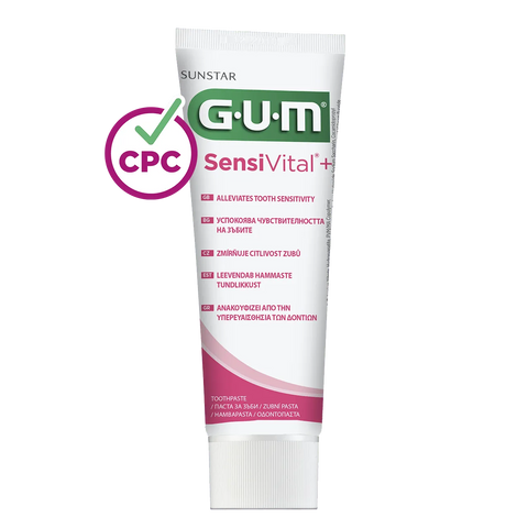 SUNSTAR GUM SENSIVITAL TOOTH PASTE 75ML - - Oral Care, Orale Care, Sunstar - - PharmaCare Online