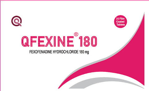 Qfexine 180 Mg Tablet 30's