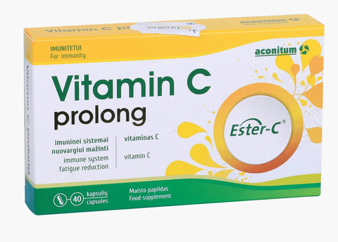 VITAMIN C PROLONG CAPSULE 40'S - - Covid Care, Nutrition, Vitamin C, Vitamins&Minerals - - PharmaCare Online