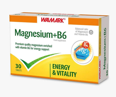 WALMARK MAGNESIUM+B6 TABLET 30'S - - Nutrition, Vitamins&Minerals, walmark - - PharmaCare Online