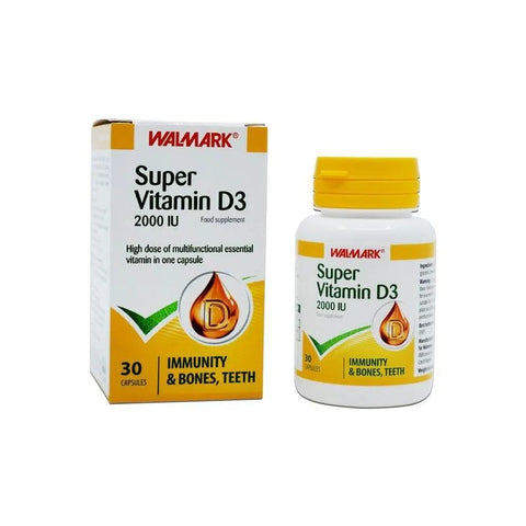 WALMARK SUPER VITAMIN D3 CAPSULE 30'S - - Nutrition, Vitamin C, Vitamins&Minerals, walmark - - PharmaCare Online