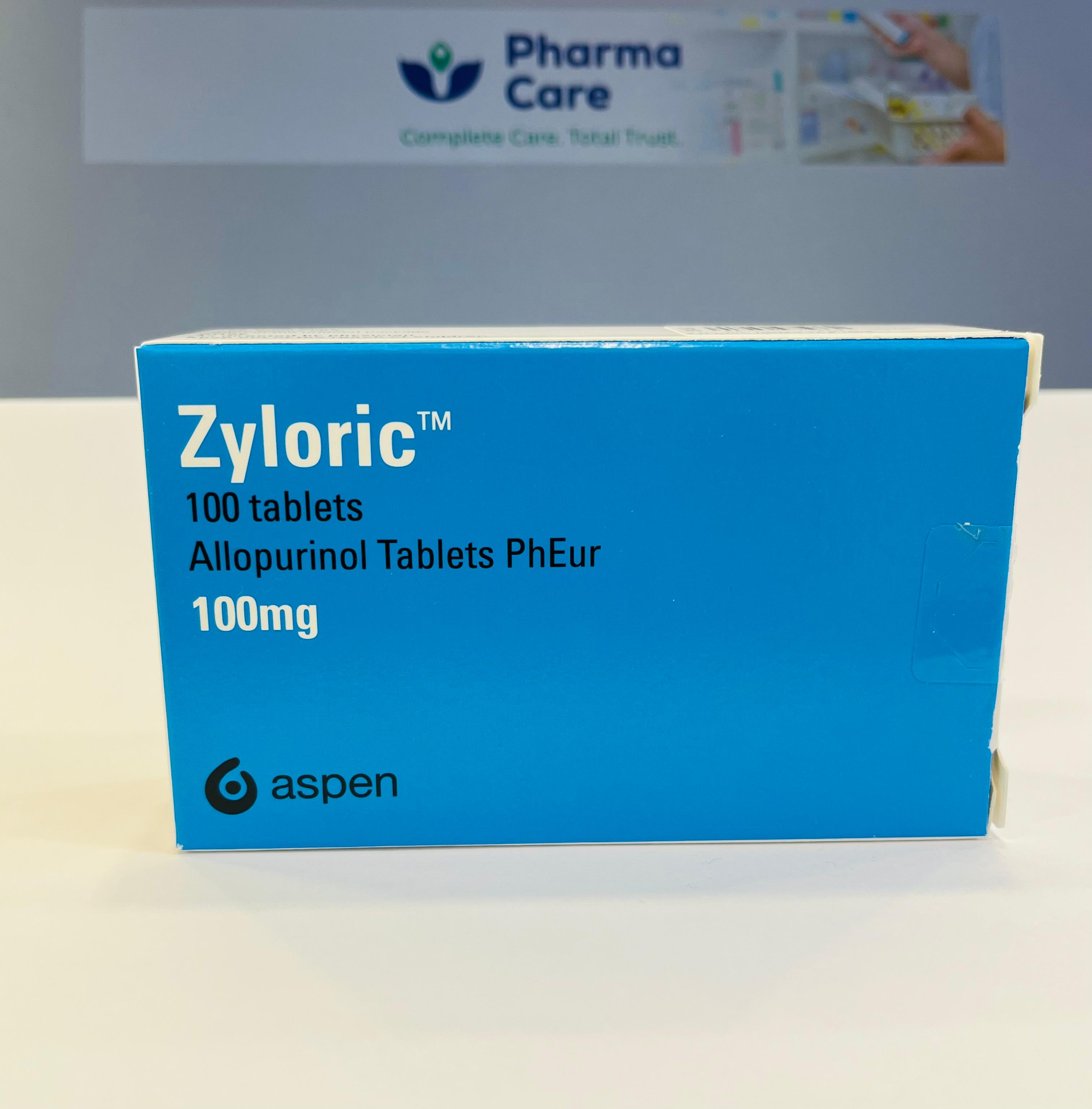 Zyloric 100 Mg Tablet 100's – PharmaCare Online