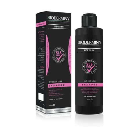 Bioderminy Herbium Anti Hair Loss Shampoo,(Dry&Normal Hair) 300 ML