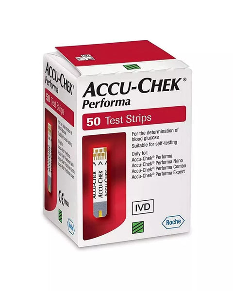 Accu Chek Performa Strips 50's