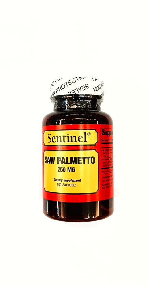 Sentinel Saw Palmetto, 250 Mg 100's