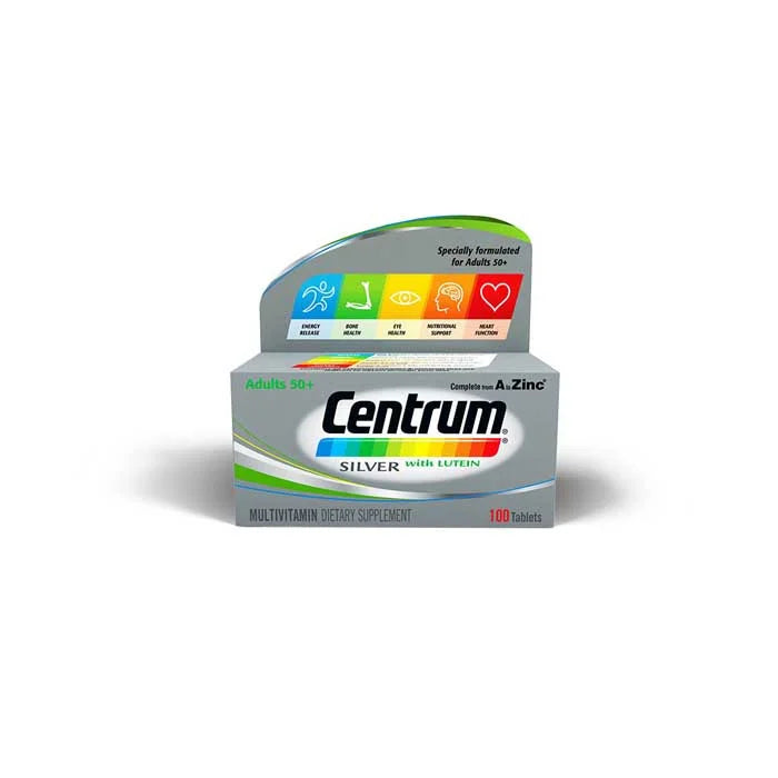 Centrum Silver With Lutein Tablet 100 Tab Lulu Pharmacy Pharmacare