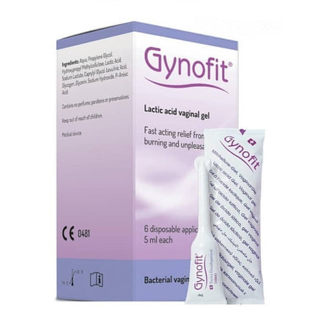 Gynofit Lactic Acid Vaginal Gel, 6's