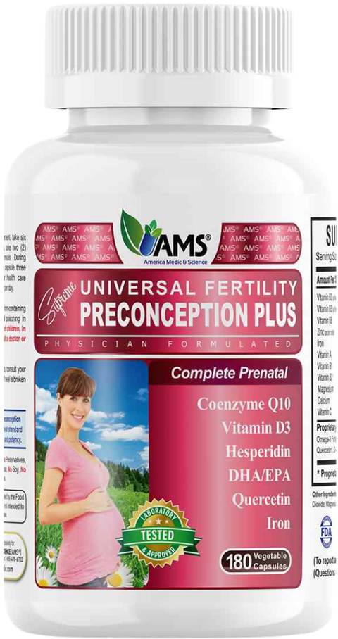 AMS Preconception Plus Capsule 90's