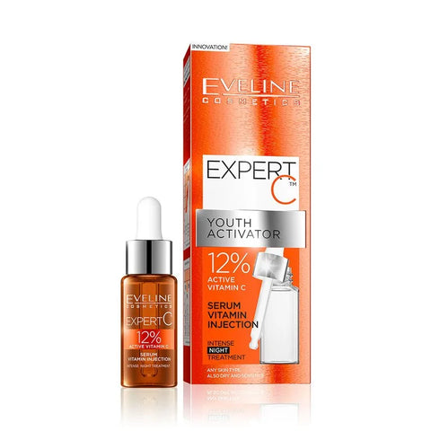 EVELINE EXPERT VITAMIN C 12% NIGHT TREATMENT 18ML -  - Body Care, Face Care, Mother & Baby Care, Personal Care, Skin Care -  - PharmaCare Online 