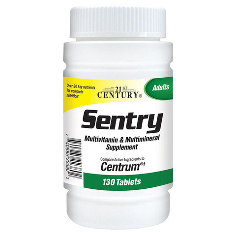 21ST CENTURY SENTRY MULTIVITAMIN TABLET 130'S - PharmaCare Online