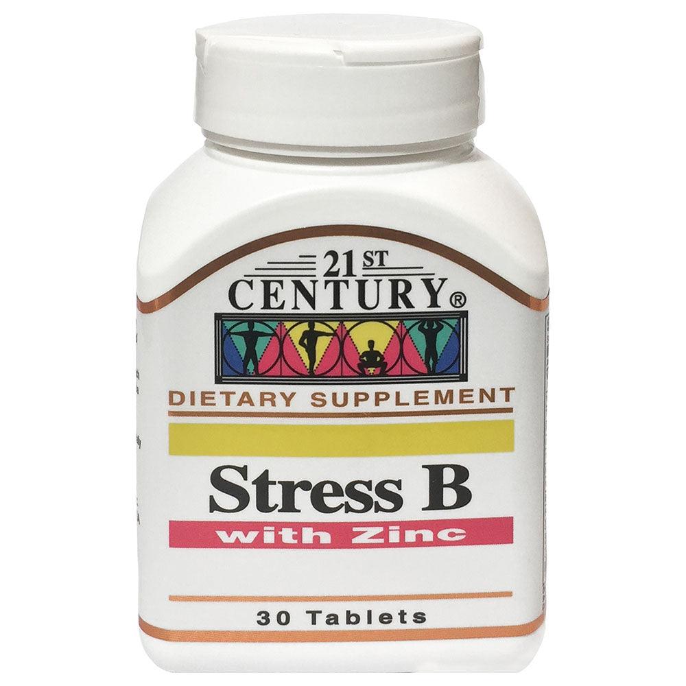 21St Century Stress B With Zinc Tablet, 30's – PharmaCare Online