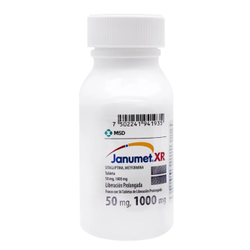 Janumet Xr 50/1000 Mg Tablet , 56's