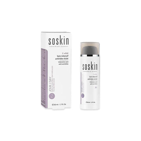 SOSKIN C-VITAL INTEN CARE ANTI-WRINKLE 50 ML -  - Body Care, Face Care, Mother & Baby Care, Personal Care, Skin Care -  - PharmaCare Online 