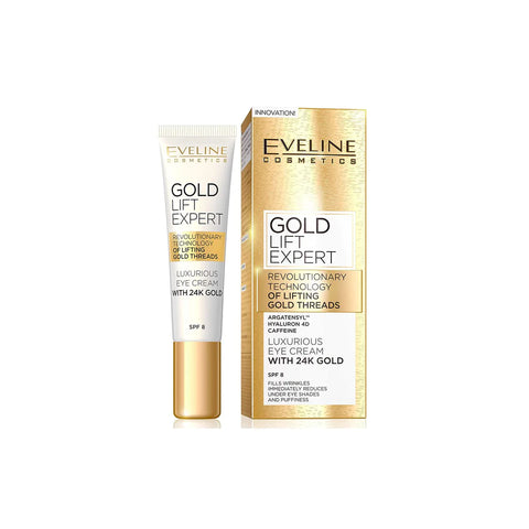 Eveline Gold Lift Expert Eye Cream, 15 ML